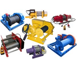 Лебедки электрические, пульты