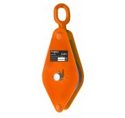 Блок однорольный (для каната и верёвки) с проушиной 1В-63Е г/п 0,25 т