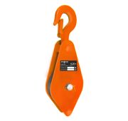 Блок однорольный (для каната и верёвки) с крюком 1В-125Н г/п 1.0 т