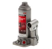 Домкрат гидравлический бутылочный 4т, подъем 194-372мм, кейс