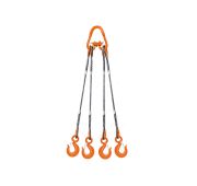 Строп 4СК-3,20 т. (L=1,50м) звено РТ-3 с кч din 2,0 т опрессовка Magnus-Profi