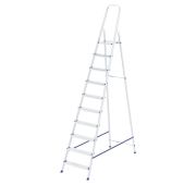 Стремянка, 10 ступеней, алюминиевая, Россия// СИБРТЕХ