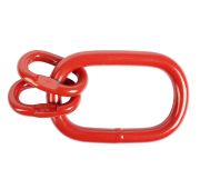 Звено овальное с дополнительными звеньями 
и плоским профилем TOR 26,5 t (г/п 26,5 т)