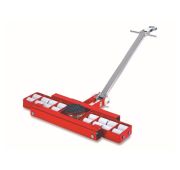 Роликовая платформа поворотная TOR X18 г/п 
18тн (с ручкой)