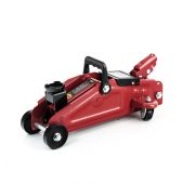 Домкрат гидравлический подкатный, 2 т, h подъема 140-285 мм, в пластиковом кейсе, compact Sparta