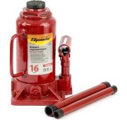 Домкрат гидравлический бутылочный 16 т, h подъема 205-400 мм Sparta Compact