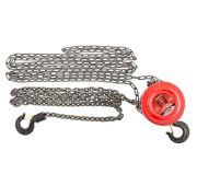 Таль цепная, 1 т, H подъема 2.5 м, расстояние между крюками 300 мм Matrix