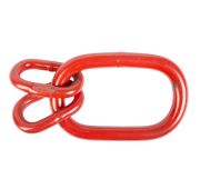 Кольцо овальное с дополнительными звеньями и плоским профилем TOR 6,7 t (г/п 6,7 т)