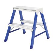 Стремянка двусторонняя 2ст., стальная, Россия// Сибртех