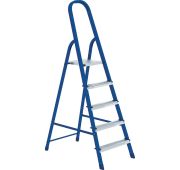 Стремянка, 5 ступеней, стальная, Россия// Сибртех