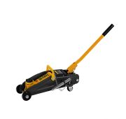 Домкрат гидравлический подкатной с фиксатором, 2 т, 130-330 мм// Denzel