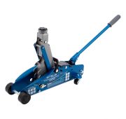 Домкрат гидравлический подкатной с фиксатором, 2,5т SAFETY PIN, 140-385 мм, в кейсе// Stels