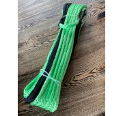 Канат кевларовый зелёный д. 10 мм 22 м на лебедку от 6000 до 20000 LBS разрывное усилие 8500 кг