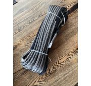 Канат кевларовый серый д. 10 мм 28 м на лебедку от 6000 до 20000 LBS разрывное усилие 8500 кг