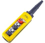 Пульт управления XAC-A4713 для талей CD (4 кнопки, 1 скорость, стоп, 380B)