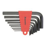 Набор ключей имбусовых HEX, 1,5-10мм CrV, 9 шт.//MATRIX//11226