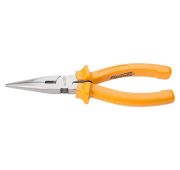 Длинногубцы прямые Classic, 200 мм, шлифованные, пластмассовые рукоятки Sparta