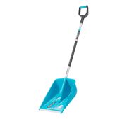 Лопата для уборки снега,полипропилен,365х460х1500мм,алюминиевый черенок,ПВХ накладка, LUXE// Palisad
