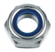 Гайка с нейлоновой вставкой М10цинк DIN 985