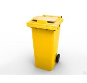 Мусорный контейнер 120л желтый (МКТ)