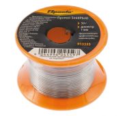 Припой Sn60Pb40, D 1 мм, 50 г, на пластмассовой катушке// Sparta