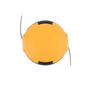 Катушка триммер. полуавтомат. легкая заправка гайка М10 М10 М8, лев.,шаг 1,0 1,25мм// Denzel