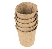 Горшочек для рассады, 60 х 60 мм, торфяной, 5 шт, Россия