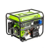 Генератор бензиновый БС-6500Э, 5,5 кВт, 230В, 4-х такт., 25 л, электростартер// Сибртех