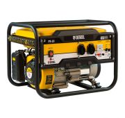Генератор бензиновый PS-25, 2,5 кВт, 230В, 15л, ручной стартер// Denzel