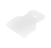 Шпатель, белая резина, 60 мм Россия// Сибртех