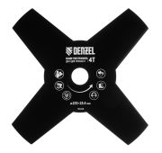 Диск для триммера, 255 х 25,4, толщина 1,6 мм, 4 лезвия// Denzel