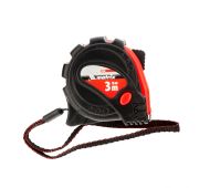 Рулетка Status magnet 3 fixations, 3 м х 16 мм, обрезиненный корпус, зацеп с магнитом