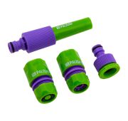 Набор для подключения шланга 1/2, распылитель, 3 адаптера к распылителю Palisad