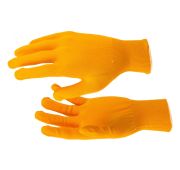 Перчатки нейлон, 13 класс, оранжевые // Россия