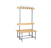 Скамья с вешалкой двойная СВТ-4/2