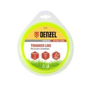Леска для триммера двухкомпонентная, квадратная 3 мм x 15 м Extra cord Denzel