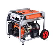 Генератор бензиновый TOR KM9500H 7,0кВт 220В 27л 
с кнопкой запуска и колесами