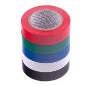 Набор изолент ПВХ цветных 15ммх10м, 5шт/уп, 150мкм// Matrix