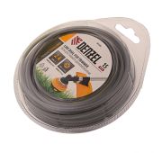 Леска двухкомпонентная для триммера, круглая, 2.4 мм х 15 м, EXTRA CORD Denzel