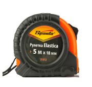 Рулетка Elastica, 5 м х 18 мм, обрезиненный корпус Sparta