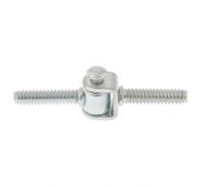 Петля ввертная ПВВ-1, цинк, 4 шт, (Металлист) Россия