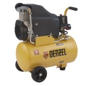 Компрессор воздушный DLC1300/24 безмасляный 1,3 кВт, 24 литра, 206 л/мин// Denzel