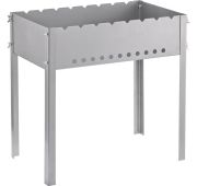 Мангал на барашках 500 х 305 х 500 мм, сталь 1.2 мм, Россия Camping Palisad