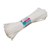 Шнур бельевой полипропиленовый с сердечником, 5 мм L 20 м, белый, Home// Palisad