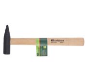 Молоток слесарный 500 г, квадратный боек, деревянная рукоятка Сибртех