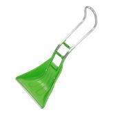 Движок для уборки снега пластиковый, 670 х 530 х 1410 мм, алюминиевая рукоятка, Россия, Сибртех