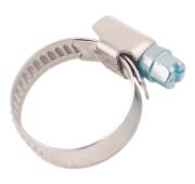 Хомуты металлические, Стандартное болтовое крепление 32-50 мм, 50 штук в упаковке, ширина 9 мм Сибрт