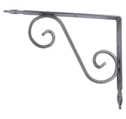 Кронштейн декоративный 190х240х25х3,5 мм, темно-серый