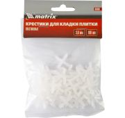 Крестики, 3.0 мм, для кладки плитки, 100 шт Matrix