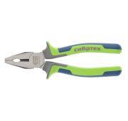 Плоскогубцы комбинированные, 200 мм, фосфатирование, трехкомпонентные рукоятки// СИБРТЕХ